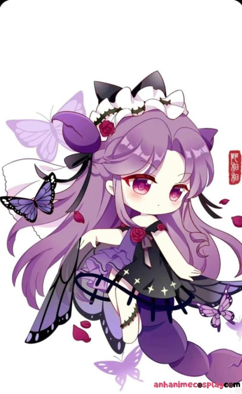 cung bọ cạp nữ anime cute